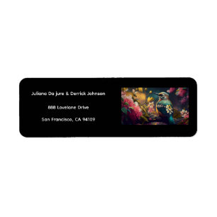 Khem Hummingbird Garden Return Address Labels