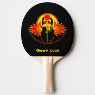 Kherpi God of the Rising Sun Ping Pong Paddle