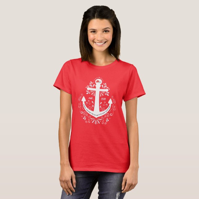 KHH Anchor Red Tshirt (Front Full)
