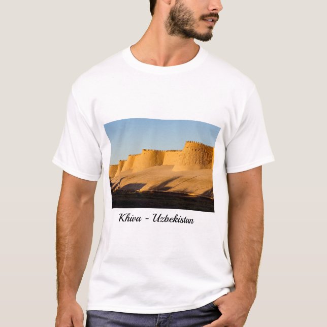 Khiva City Wall - Uzbekistan, Central Asia T-Shirt (Front)