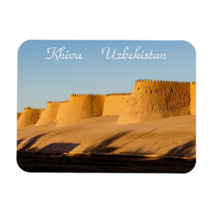 Khiva City Wall - Uzbekistan Magnet