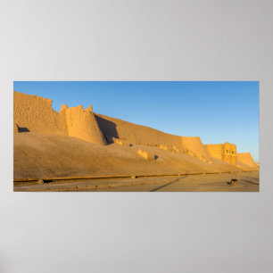 Khiva City Wall - Uzbekistan Poster