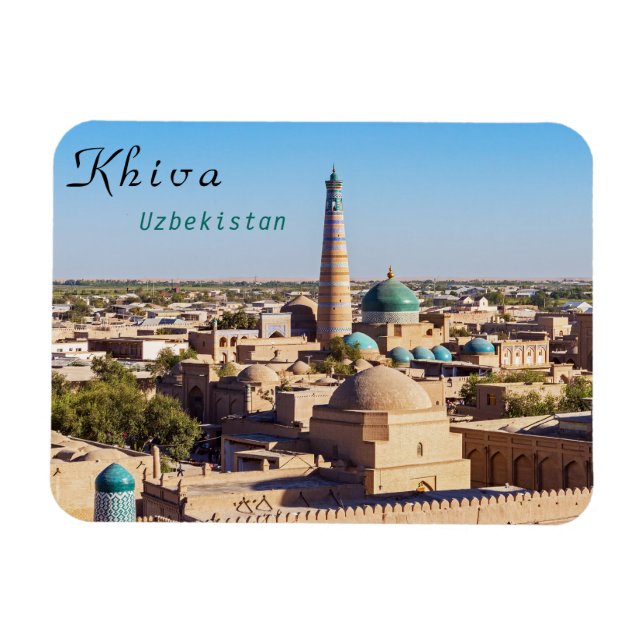 Khiva, Uzbekistan Magnet (Horizontal)