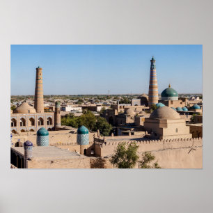 Khiva - Uzbekistan Poster