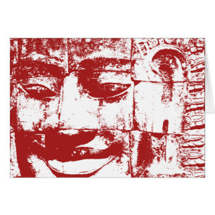 Khmer Stone Face ... Bayon Temple, Cambodia