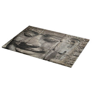 Khmer Stone Face ... Bayon Temple, Cambodia Cutting Board