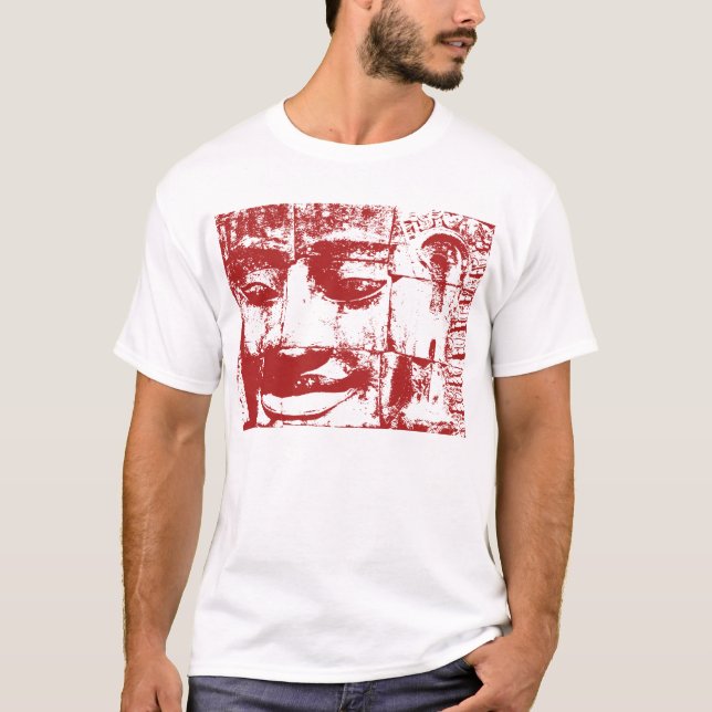Khmer Stone Face ... Bayon Temple, Cambodia T-Shirt (Front)