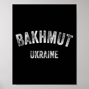 Khmut Ukraine Ukrainian Flag Ukraine Travel Souven Poster