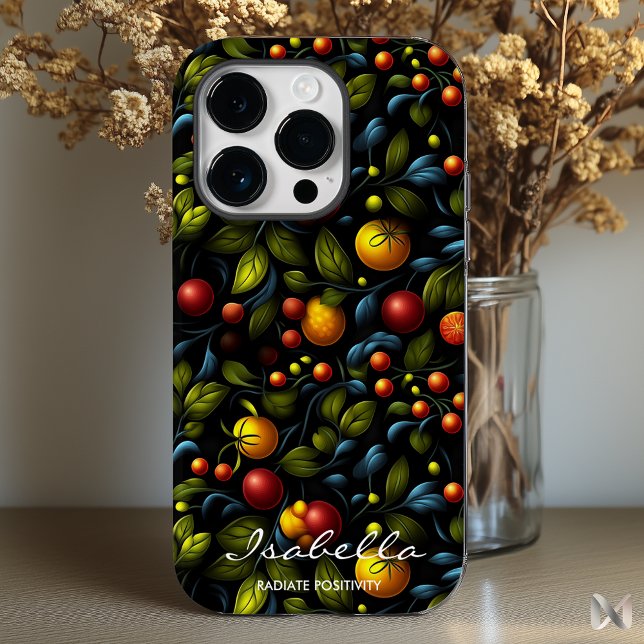 Khokhloma Floral Phone Case with Modern Twist (Creator Uploaded)