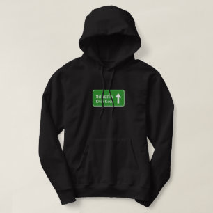 Khon Kaen Ahead ⚠ Thai Highway Traffic Sign ⚠ Hoodie