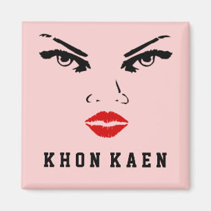Khon Kaen, Thailand Woman Magnet