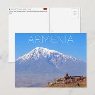 Khor Virap, Armenia Travel Postcard