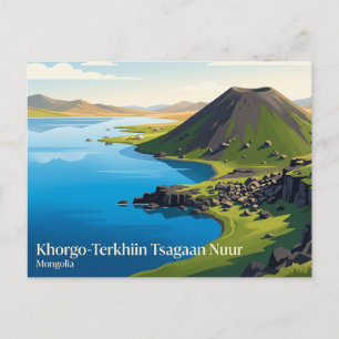 Khorgo-Terkhiin Tsagaan Nuur National Park Postcard