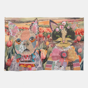 KHS Dog & Cat Pet Adoption Awareness Kitchen Towel