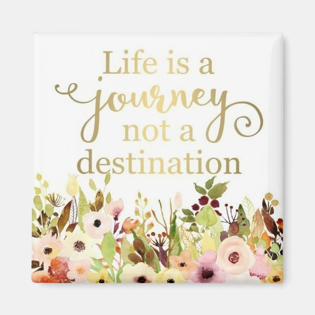 KHS Life is a Journey Not a Destination Magnet (Front)