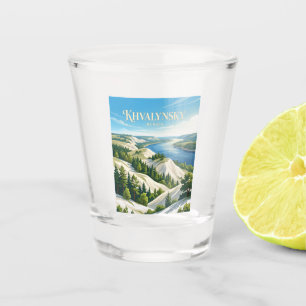 Khvalynsky National Park Russia Shot Glass