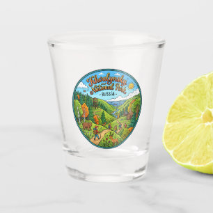 Khvalynsky National Park Russia Shot Glass