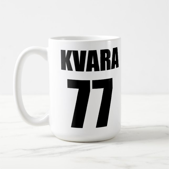 Khvicha Kvaratskhelia Coffee Mug (Left)
