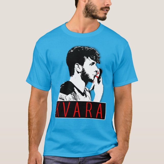  Khvicha Kvaratskhelia T-Shirt (Front)