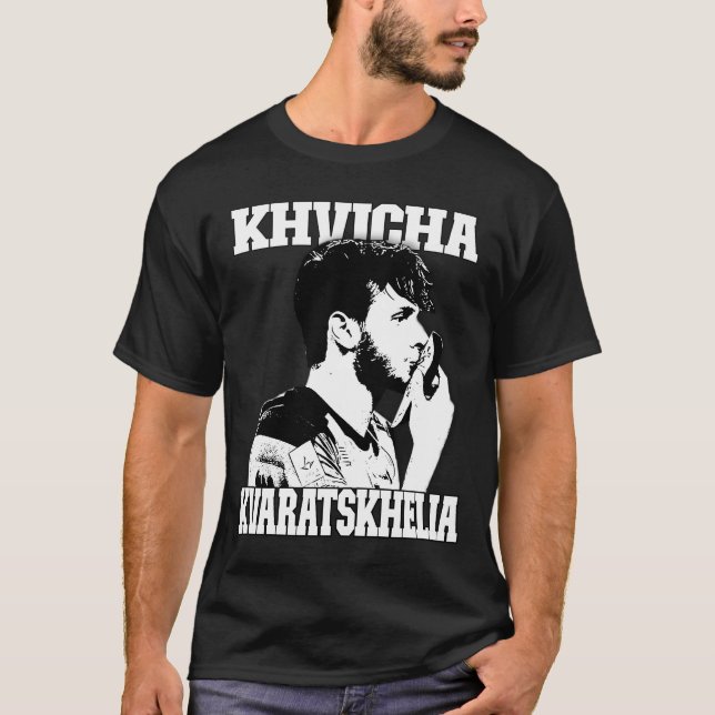 Khvicha Kvaratskhelia T-Shirt (Front)