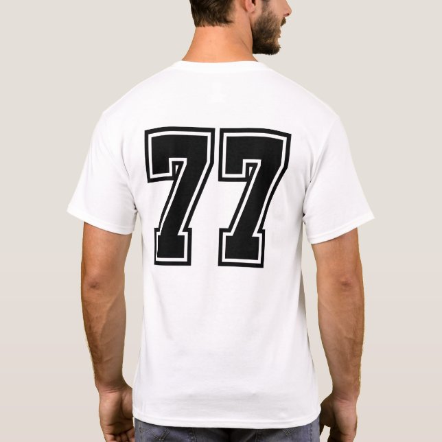 Khvicha Kvaratskhelia T-Shirt (Back)