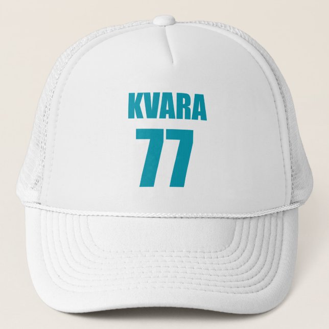 Khvicha Kvaratskhelia Trucker Hat (Front)
