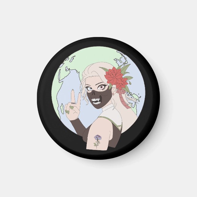 Ki 3 (Earth) Magnet (Front)