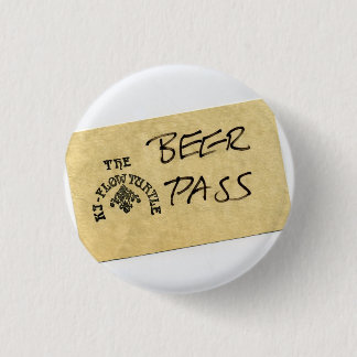 Ki - Flow Turtle Beer Pass 3 Cm Round Badge