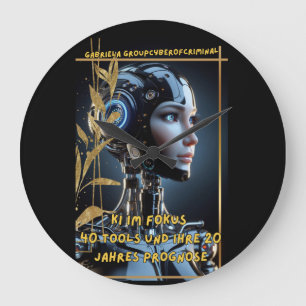 KI im Fokus Large Clock