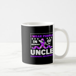 Ki Purple Ribbon Overdose Awareness Month Costume Coffee Mug