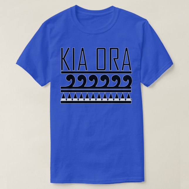 Kia Ora 3 T-Shirt (Design Front)