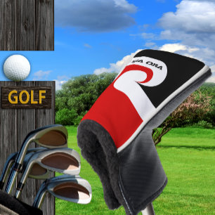 Kia Ora & Maori Flag, New Zealand /Sports, Golf Head Cover