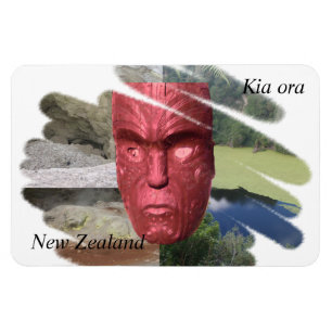 Kia Ora New Zealand magnet