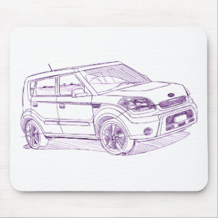 Kia Soul 2008+ Mouse Mat