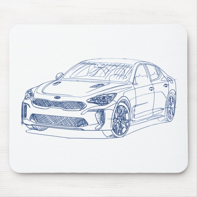 Kia Stinger 2018 Mouse Mat (Front)