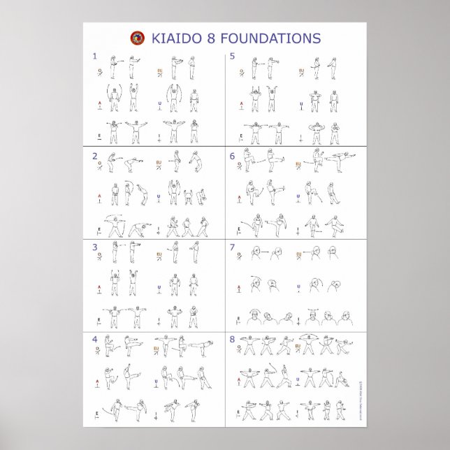 Kiaido International - Song Park's 8 Foundations Poster (Front)