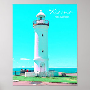Kiama lighthouse NSW Australia Poster