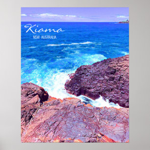 Kiama South Coast NSW Australia Poster