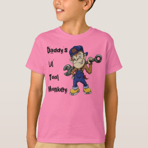 Kian is Daddy's Lil' Tool Monkey T-Shirt