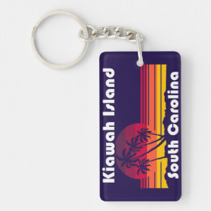Kiawah Island Beach South Carolina Key Ring