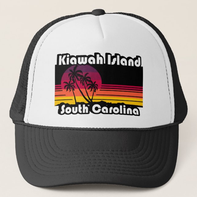 Kiawah Island Beach South Carolina Trucker Hat (Front)