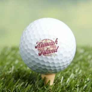 Kiawah Island golfball golfer golfing gift Golf Balls