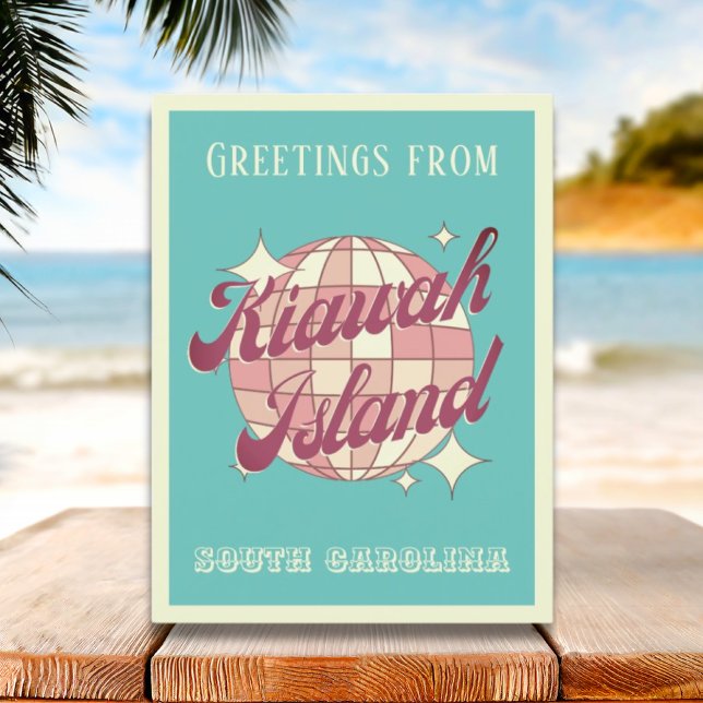 Kiawah Island South Carolina USA retro Postcard (Creator Uploaded)