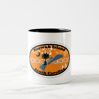 Kiawah Island. Two-Tone Coffee Mug