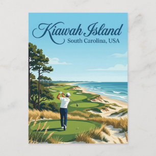 Kiawah Island USA Postcard