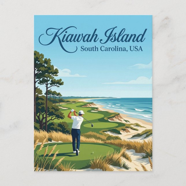 Kiawah Island USA Postcard (Front)