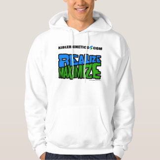 Kibler Kinetics LLC LOGO Hoodie L white R/M