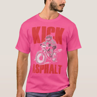 Kick Asphalt FreeCycling Bicycle Bmx Mtb T-Shirt