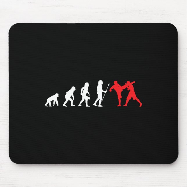 Kick-boxer Kickboxing Development Training Fight  Mouse Mat (Front)