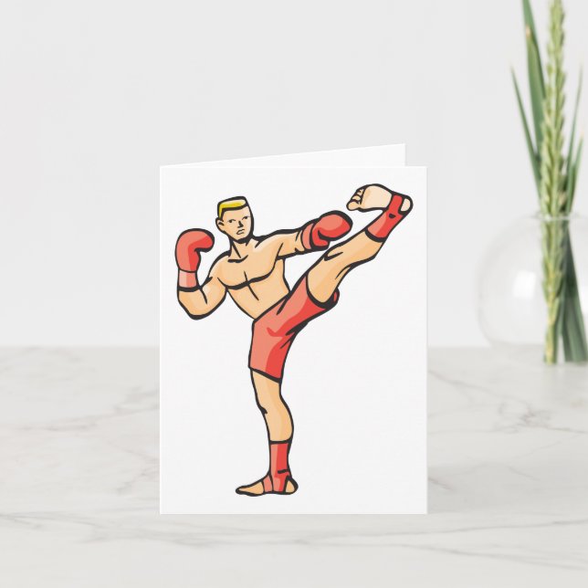 Kick Boxing Card (Front)